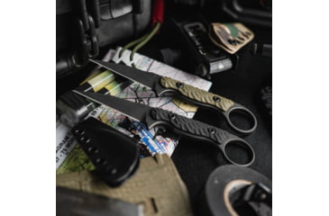 Image of Toor Knives Jank Shank Fixed Blade Knife, 3in, CPM 35VN, Steel Handle, Outlaw, Jank-Shank-Outlaw