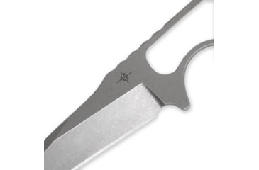 Image of Toor Knives Jank Shank Fixed Blade Knife, 3in, CPM 35VN, Steel Handle, Slate, Jank Shank-Slate