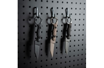 Image of Toor Knives Jank Shank Pikal Fixed Blade Knife, 3in, CPM 154, G10, Earth, MAS Grey, Jank Shank Pikal - Earth