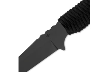Image of Toor Knives Kingpin Fixed Blade Knife, 4in, CPM 3V, Paracord Handle, Shadow Black, Kingpin-Shadow Black