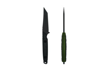 Image of Toor Knives Kingpin Fixed Blade Knives, 4.0in, Steel CPM 3V, G10, Green, G10 Kingpin-Green
