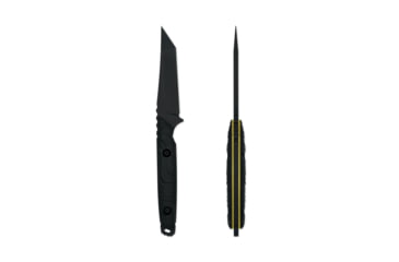 Image of Toor Knives Kingpin Fixed Blade Knives, 4.0in, Steel CPM 3V, G10, Yellow, G10 Kingpin-Yellow