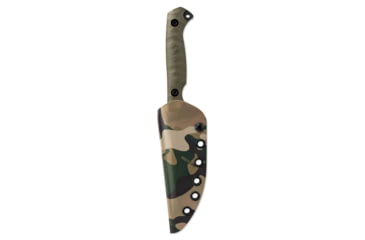Image of Toor Knives Krypteia Fixed Blade Knife, 4.0in, CPM S35VN Steel, G10 Handle, Covert Green, Krypteia-Covert Green