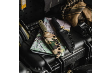 Image of Toor Knives Krypteia Fixed Blade Knife, 4.0in, CPM S35VN Steel, G10 Handle, Outlaw, Krypteia-Outlaw