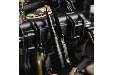 Image of Toor Knives Krypteia Fixed Blade Knife, 4.0in, CPM S35VN Steel, G10 Handle, Outlaw, Krypteia-Outlaw