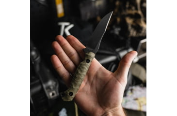 Image of Toor Knives Krypteia Fixed Blade Knife, 4.0in, CPM S35VN Steel, G10 Handle, Outlaw, Krypteia-Outlaw