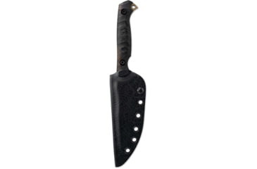Image of Toor Knives Krypteia Fixed Blade Knife, 4in, CPM S35VN, Ebony, DE-Krypteia-Ebony