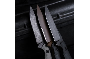 Image of Toor Knives Krypteia Fixed Blade Knife, 4in, CPM S35VN, G10 Handle, Stealth, Krypteia-Stealth