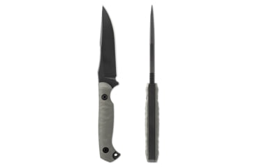 Image of Toor Knives Krypteia Fixed Blade Knife, 4in, CPM S35VN, G10 Handle, Stealth, Krypteia-Stealth