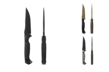 Image of Toor Knives Krypteia Fixed Blade Knife, Carbon, Ebony, Stealth