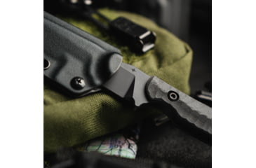Image of Toor Knives Krypteia S Fixed Blade Knife, 4in, CPM M4 Steel, G10 Handle, SoCom Black, Black Hydro Static, Krypteia S - SoCom Black