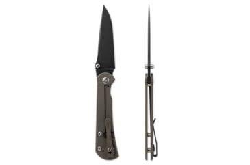 Image of Toor Knives Merchant 2.0 FL35S Folding Knife, 3.75in, Steel CPM S35VN, 6AL-4V Titanium, Bronze, Merchant-2.0-FL35S-Bronze