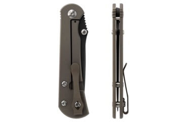 Image of Toor Knives Merchant 2.0 FL35S Folding Knife, 3.75in, Steel CPM S35VN, 6AL-4V Titanium, Bronze, Merchant-2.0-FL35S-Bronze