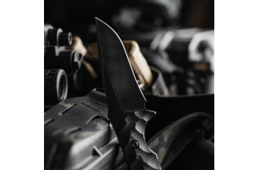 Image of Toor Knives Mullet Fixed Blade Knife, 4in, CPM 154, G10 Handle, Ebony, Mullet-Ebony