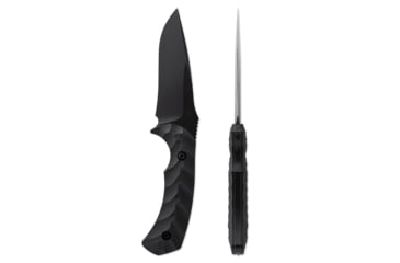 Image of Toor Knives Mullet Fixed Blade Knife, 4in, CPM 154, G10 Handle, Shadow Black, Mullet-Shadow Black