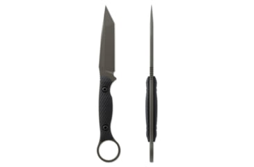 Image of Toor Knives Serpent Fixed Blade Knife, 3.75in, CPM 3V Steel, G10 Handle, Caiman Green, Serpent-Caiman Green, EDEMO1