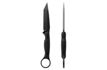 Image of Toor Knives Serpent Fixed Blade Knife, 3.75in, Steel CPM3V, G10 Handle, Carbon, Serpent-Carbon