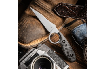 Image of Toor Knives SOF Cortano Socom Fixed Blade Knives, 3.175in, CPM-M4, G10 Handle, Grey