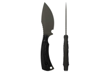 Image of Toor Knives Vellum Fixed Blade Knife, 3.5in, CPM 154, Ebony Handle, Spanish Moss, Vellum-Spanish Moss