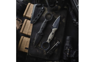 Image of Toor Knives Viper Fixed Blade Knife, 2.625in, Steel CPM 154, G10, Shadow Black, Viper-Shadow-Black
