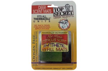 Image of Top Secret Scent Mats Hot Mama Estrous, Gold, Pack of 3, TSS1004M