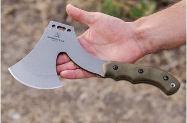 Image of Tops Knives Grandpas Ax, Brown Handle GRAX-02