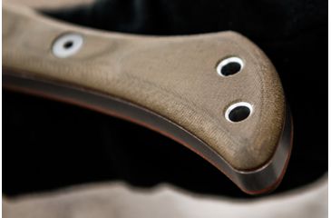 Image of Tops Knives Hammer Hawk Tomahawk Ax, 4.5 in Acid Rain 1075 RC 56-58 Blade, Green Canvas Micarta Handle, HAMH-03