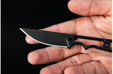 Image of TOPS Knives Street Spike Fixed Blade Knife, Black Traction 2.75in Blade, Skeletonized Handle, Kydex Sheath Included STS-01