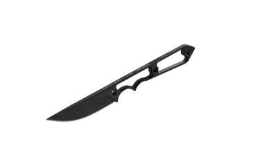Image of TOPS Knives Street Spike Fixed Blade Knife, Black Traction 2.75in Blade, Skeletonized Handle, Kydex Sheath Included STS-01