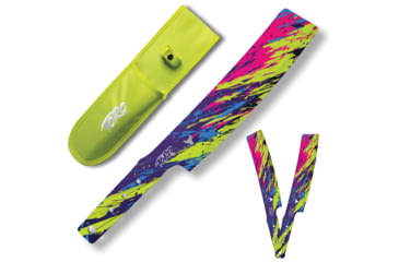 Image of Toro Knives Besito Slim Graffiti Throwing Knives, 15.75in Overall, 9.75in 3Cr13 Blade, Graffiti Artwork SS Handle, Nylon Sheath, 83