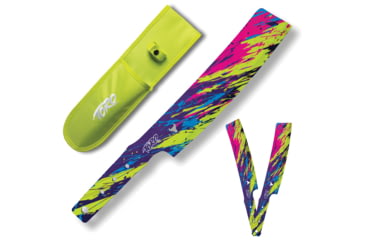 Image of Toro Knives Besito Graffiti Throwing Knife, 15.88in Overall, 10.25in Stainless Blade, Graffiti Artwork SS Handle, Nylon Sheath, 77
