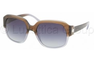 Image of Tory Burch TY7017 Progressive Prescription Sunglasses TY7017-912-11-5418 - Lens Diameter: 54 mm, Frame Color: Brown Blue Fade