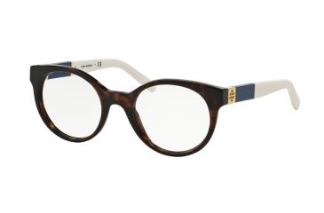 Image of Tory Burch TY2050Q Eyeglass Frames 1365-47 - Tortoise Ivory Frame