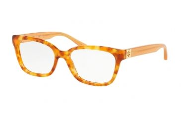 Image of Tory Burch TY2084 Prescription Eyeglasses 1725-54 - Amber Tort Frame