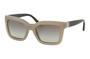 Image of Tory Burch TY7089 Progressive Prescription Sunglasses TY7089-152911-53 - Lens Diameter 53 mm, Frame Color Milky Grey/dark Grey