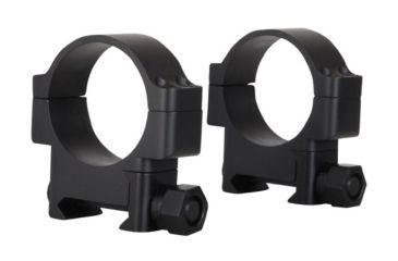 Image of TPS HRT Weaver-Style Rifle Scope Ring 30mm Hunter Design, Matte Black, S-Low 32480