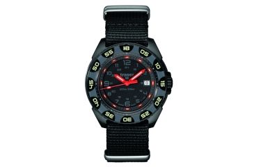 Image of Traser Red Alert T100, Nato Strap, Black, 45mm, 106469