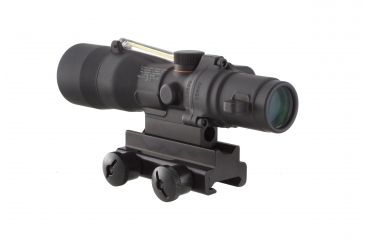 Image of Trijicon ACOG 3x30 Dual Ill Rifle Scope w/Mount, Amber Crosshair .308 WIN Reticle, Open Box
