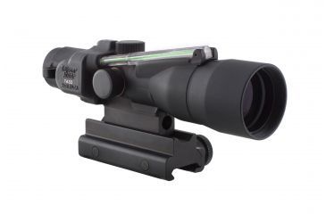 Image of Trijicon ACOG 3x30 Scope, Dual Illuminated Green Chevron .223 Ballistic Reticle w/TA60 Mount, TA33G-8