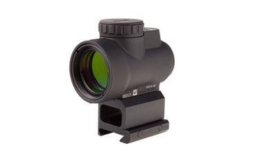 Image of Trijicon 2.0 MOA Adjustable Green Dot Sight w/Lower 1/3 Co-Witness Mount, Black MRO-C-2200031