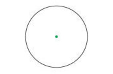 Image of Trijicon 2.0 MOA Adjustable Green Dot Sight w/No Mount, Black, MRO-C-2200028