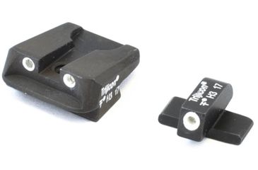 Image of Trijicon Bright &amp; Tough 3 Dot Night Sight Set, Green Front, Green Novak Rear - SIG All Models Except P229 - SG05