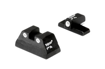 Image of Trijicon Bright &amp; Tough Night Sight Set, Black w/ Green Front &amp; Rear - USP - HK06