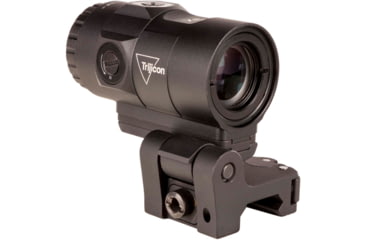 Image of Trijicon MRO HD 3X Red Dot Sight Magnifiers w/Adjustable Height Quick Release, Flip to Side Mount, Black, 2600001