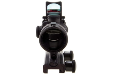 Image of Trijicon 4x32 ACOG Rifle Scope, Center Illuminated Amber Crosshair .223 Reticle w/ Colt Knob Thumbscrew Mount &amp; LED 3.25 MOA Red Dot RMR Type 2, Black, 100556