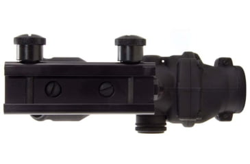 Image of Trijicon 4x32 ACOG Rifle Scope, Center Illuminated Amber Crosshair .223 Reticle w/ Colt Knob Thumbscrew Mount &amp; LED 3.25 MOA Red Dot RMR Type 2, Black, 100556