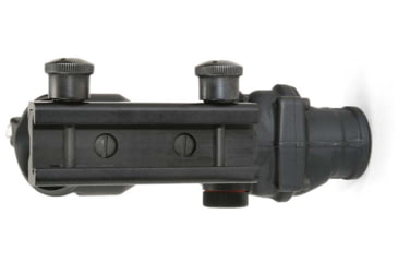 Image of Trijicon 4x32 ACOG Rifle Scope, Dual Illuminated Green Chevron .223 Reticle w/ Colt Knob Thumbscrew Mount &amp; LED 3.25 MOA Red Dot RMR Type 2, Black, 100548