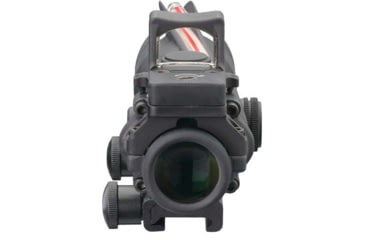 Image of Trijicon 4x32 ACOG Rifle Scope, Dual Illuminated Red Crosshair .223 Reticle w/ Colt Knob Thumbscrew Mount &amp; LED 3.25 MOA Red Dot RMR Type 2, Black, 100550