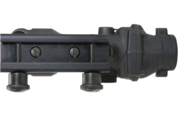 Image of Trijicon 4x32 ACOG Rifle Scope, Dual Illuminated Red Crosshair .223 Reticle w/ Colt Knob Thumbscrew Mount &amp; LED 3.25 MOA Red Dot RMR Type 2, Black, 100550