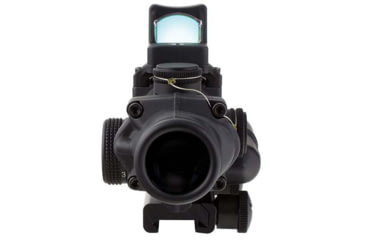 Image of Trijicon 4x32 ACOG Rifle Scope, LED Red Crosshair .223 Reticle w/ Colt Knob Thumbscrew Mount &amp; LED 3.25 MOA Red Dot RMR Type 2, Black, 100558